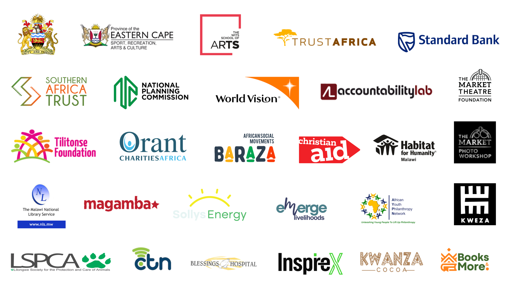 Thrive Afrika clients and partners